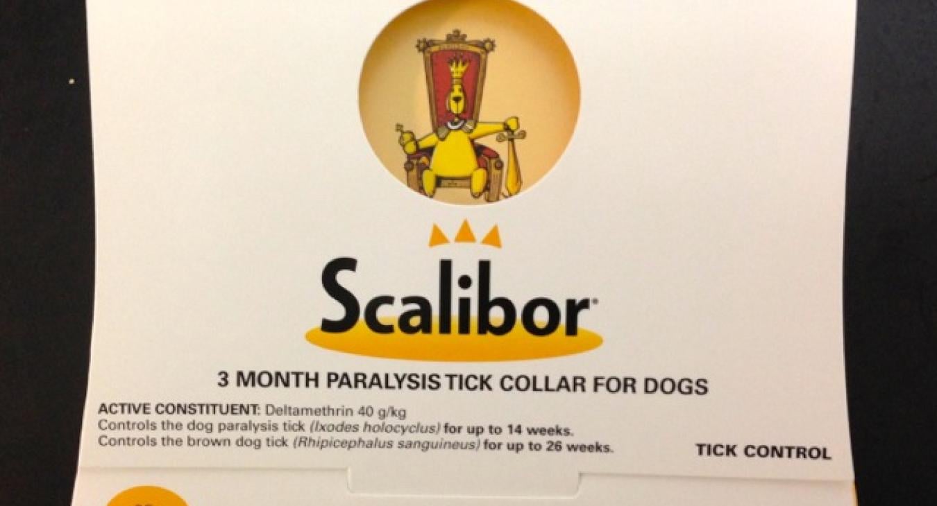 Scalibor collar packaging